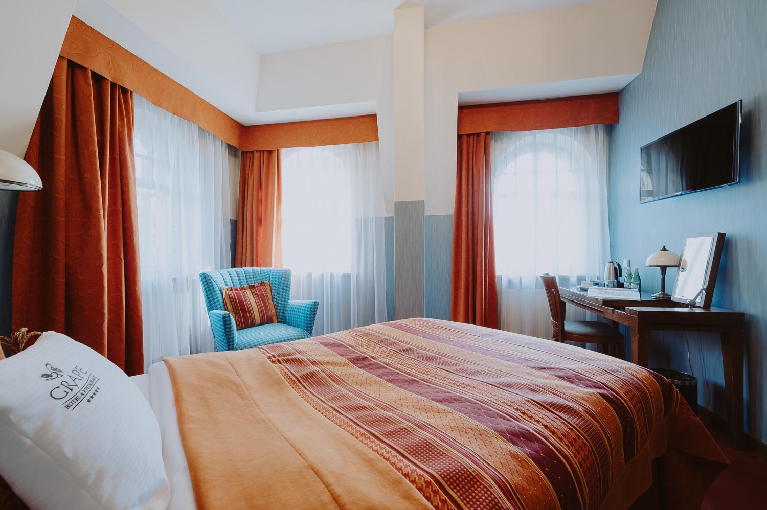 Grape Hotel Wroclaw Oda fotoğraf