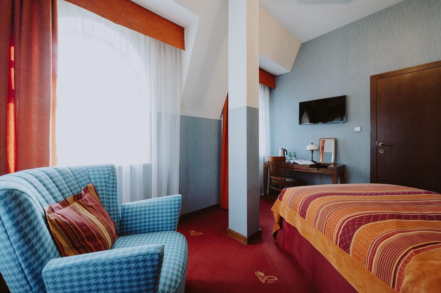 Grape Hotel Wroclaw Oda fotoğraf